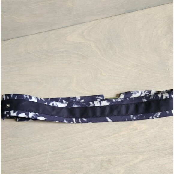 Tory Burch Belt Blue Abstract Haze Pattern Waist‎ Belt main image 4